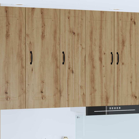 vidaXL Kitchen Wall Cabinet with Shelf Artisan Oak 30 x 31 x 100 cm