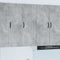 vidaXL Kitchen Wall Cabinet with Shelf Concrete Grey 40 x 31 x 100 cm
