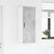 vidaXL Kitchen Wall Cabinet with Shelf Concrete Grey 40 x 31 x 100 cm