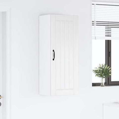 vidaXL Kitchen Wall Cabinet High Gloss White 40 x 31 x 100 cm