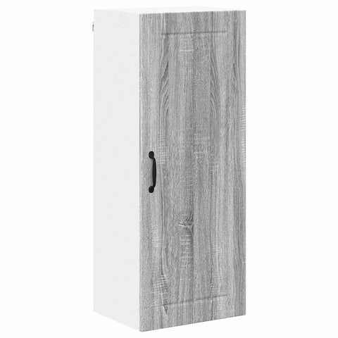 vidaXL Kitchen Wall Cabinet with Shelf Grey Sonoma 40 x 31 x 100 cm
