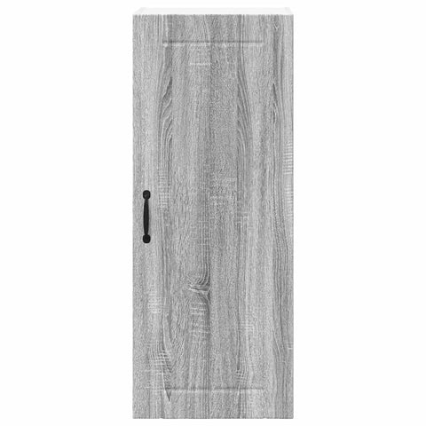 vidaXL Kitchen Wall Cabinet with Shelf Grey Sonoma 40 x 31 x 100 cm
