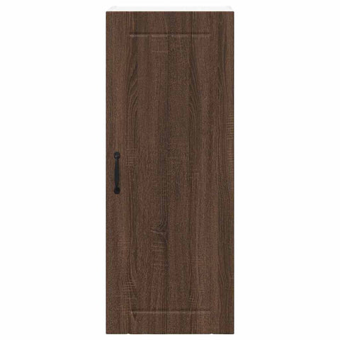 vidaXL Kitchen Wall Cabinet Brown Oak 40 x 31 x 100 cm Engineered Wood