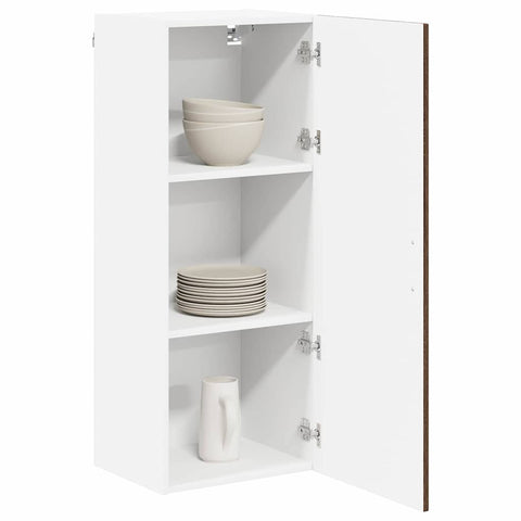 vidaXL Kitchen Wall Cabinet Brown Oak 40 x 31 x 100 cm Engineered Wood