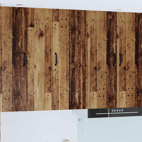 vidaXL Kitchen Wall Cabinet Old Wood 40 x 31 x 100 cm Engineered Wood