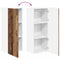 vidaXL Kitchen Wall Cabinet Old Wood 40 x 31 x 100 cm Engineered Wood