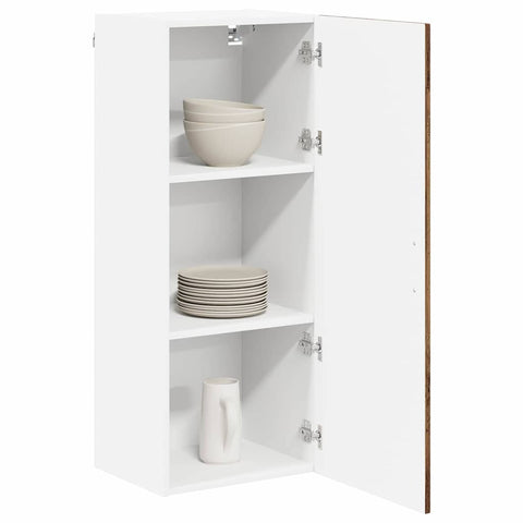 vidaXL Kitchen Wall Cabinet Old Wood 40 x 31 x 100 cm Engineered Wood