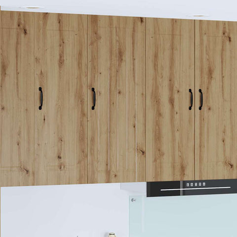 vidaXL Kitchen Wall Cabinet with Shelf Artisan Oak 40 x 31 x 100 cm