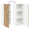 vidaXL Kitchen Wall Cabinet with Shelf Artisan Oak 40 x 31 x 100 cm