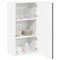 vidaXL Kitchen Wall Cabinet Black 50 x 31 x 100 cm Engineered Wood