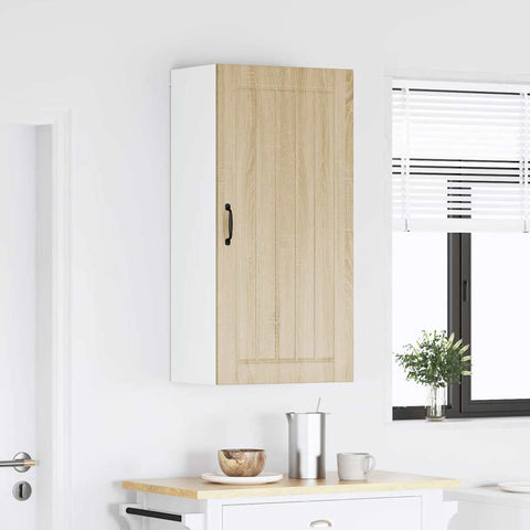 vidaXL Kitchen Wall Cabinet with Shelf Sonoma Oak 50 x 31 x 100 cm