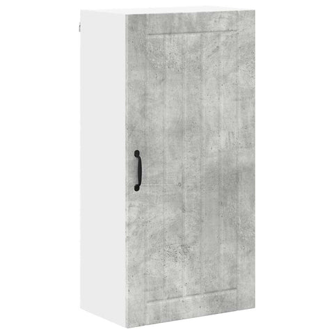 vidaXL Kitchen Wall Cabinet with Shelf Concrete Grey 50 x 31 x 100 cm