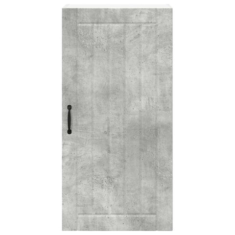 vidaXL Kitchen Wall Cabinet with Shelf Concrete Grey 50 x 31 x 100 cm