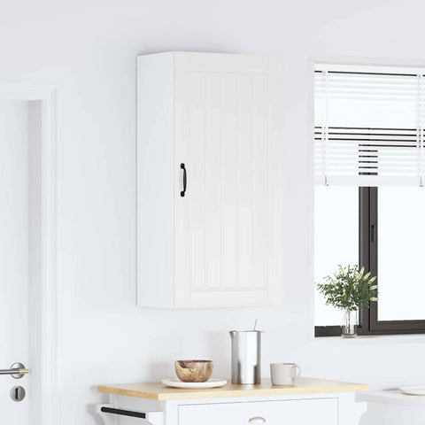 vidaXL Kitchen Wall Cabinet High Gloss White 50 x 31 x 100 cm