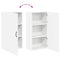 vidaXL Kitchen Wall Cabinet High Gloss White 50 x 31 x 100 cm