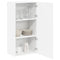 vidaXL Kitchen Wall Cabinet High Gloss White 50 x 31 x 100 cm