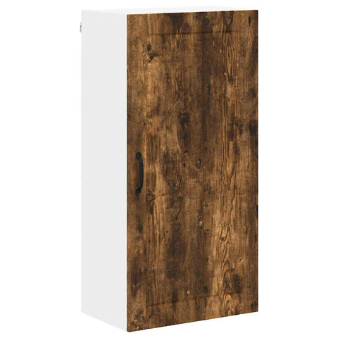 vidaXL Kitchen Wall Cabinet with Shelf Smoked Oak 50 x 31 x 100 cm