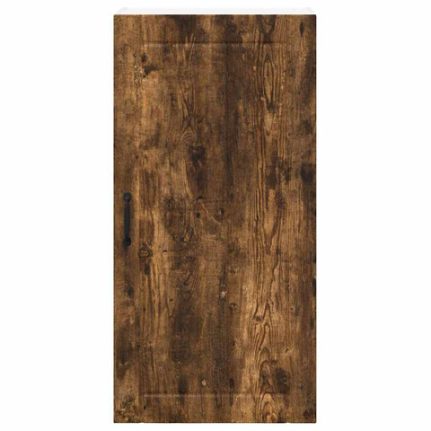 vidaXL Kitchen Wall Cabinet with Shelf Smoked Oak 50 x 31 x 100 cm