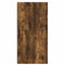 vidaXL Kitchen Wall Cabinet with Shelf Smoked Oak 50 x 31 x 100 cm