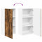 vidaXL Kitchen Wall Cabinet with Shelf Smoked Oak 50 x 31 x 100 cm