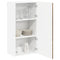 vidaXL Kitchen Wall Cabinet with Shelf Smoked Oak 50 x 31 x 100 cm