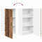 vidaXL Kitchen Wall Cabinet Old Wood 50 x 31 x 100 cm Engineered Wood