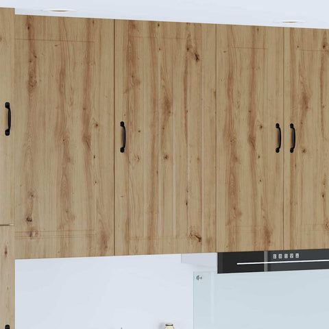 vidaXL Kitchen Wall Cabinet with Shelf Artisan Oak 50 x 31 x 100 cm