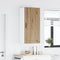 vidaXL Kitchen Wall Cabinet with Shelf Artisan Oak 50 x 31 x 100 cm