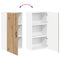vidaXL Kitchen Wall Cabinet with Shelf Artisan Oak 50 x 31 x 100 cm