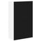 vidaXL Kitchen Wall Cabinet Black 60 x 31 x 100 cm Engineered Wood
