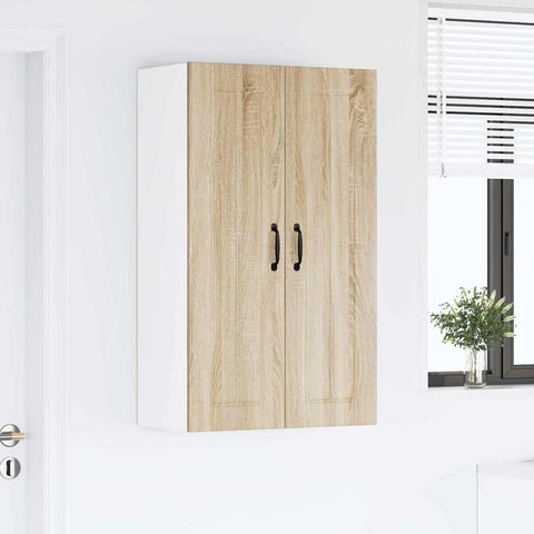 vidaXL Kitchen Wall Cabinet with Shelf Sonoma Oak 60 x 31 x 100 cm