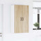 vidaXL Kitchen Wall Cabinet with Shelf Sonoma Oak 60 x 31 x 100 cm