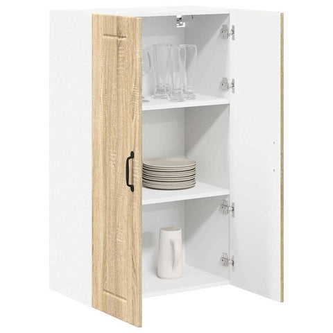 vidaXL Kitchen Wall Cabinet with Shelf Sonoma Oak 60 x 31 x 100 cm