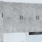 vidaXL Kitchen Wall Cabinet with Shelf Concrete Grey 60 x 31 x 100 cm