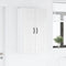 vidaXL Kitchen Wall Cabinet High Gloss White 60 x 31 x 100 cm