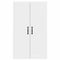 vidaXL Kitchen Wall Cabinet High Gloss White 60 x 31 x 100 cm