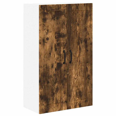 vidaXL Kitchen Wall Cabinet with Shelf Smoked Oak 60 x 31 x 100 cm