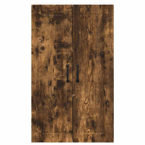 vidaXL Kitchen Wall Cabinet with Shelf Smoked Oak 60 x 31 x 100 cm