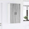 vidaXL Kitchen Wall Cabinet with Shelf Grey Sonoma 60 x 31 x 100 cm
