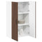 vidaXL Kitchen Wall Cabinet Brown Oak 60 x 31 x 100 cm Engineered Wood