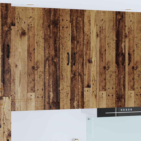 vidaXL Kitchen Wall Cabinet Old Wood 60 x 31 x 100 cm Engineered Wood