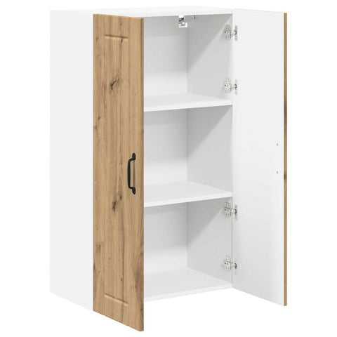 vidaXL Kitchen Wall Cabinet with Shelf Artisan Oak 60 x 31 x 100 cm