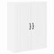 vidaXL Kitchen Wall Cabinet White 80 x 31 x 100 cm Engineered Wood