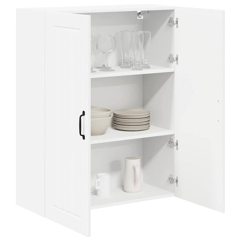 vidaXL Kitchen Wall Cabinet White 80 x 31 x 100 cm Engineered Wood