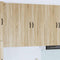 vidaXL Kitchen Wall Cabinet with Shelf Sonoma Oak 80 x 31 x 100 cm