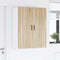 vidaXL Kitchen Wall Cabinet with Shelf Sonoma Oak 80 x 31 x 100 cm