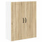 vidaXL Kitchen Wall Cabinet with Shelf Sonoma Oak 80 x 31 x 100 cm