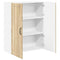 vidaXL Kitchen Wall Cabinet with Shelf Sonoma Oak 80 x 31 x 100 cm