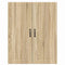 vidaXL Kitchen Wall Cabinet with Shelf Sonoma Oak 80 x 31 x 100 cm