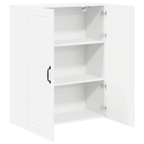 vidaXL Kitchen Wall Cabinet High Gloss White 80 x 31 x 100 cm